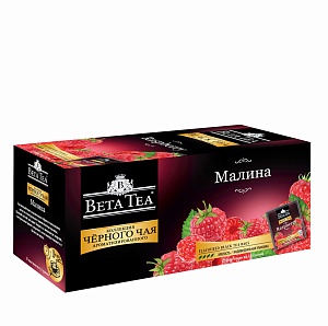 Бета Чай Малина, 25x1,5